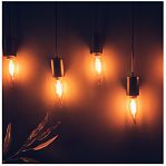 Лампа светодиодная Vintage Uniel LED-CW35-5W/GOLDEN/E14 GLV21GO, золотистая