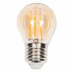 Лампа светодиодная Vintage Uniel LED-G45-5W/GOLDEN/E14 GLV21GO, золотистая