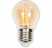 Лампа светодиодная Vintage Uniel LED-G45-5W/GOLDEN/E27 GLV21GO, золотистая
