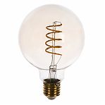 Лампа светодиодная Vintage Uniel LED-G95-4W/GOLDEN/E27/CW GLV21GO, золотистая
