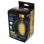 Лампа светодиодная Vintage Uniel LED-G95-4W/GOLDEN/E27/CW GLV21GO, золотистая