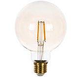 Лампа светодиодная Vintage Uniel LED-G95-6W/GOLDEN/E27 GLV21GO, золотистая