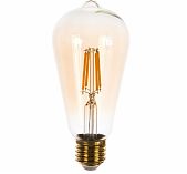 Лампа светодиодная Vintage Uniel LED-ST64-5W/GOLDEN/E27 GLV22GO, золотистая