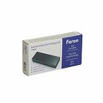 Выключатель дистанционного управления Feron TM84 одноклавишный черный IP55