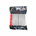 Выключатель двойной с подсветкой Lezard Zima 704-7488-112QC встраиваемый, серый матовый