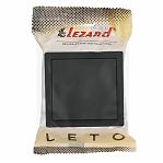 Выключатель Lezard Leto 752-4200-100, накладной монтаж, чёрный бархат