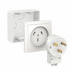 Силовой комплект Schneider Electric BLANCA 32А 250В белый BLNSK003231