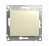 Выключатель 1 клавиша сх.1 10AX бежевый Glossa GSL000211