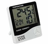 Термометр-гигрометр цифровой HomeStar HS-0108, температура+влажность