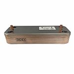 Теплообменник вторичный ГВС на 10 пластин для котлов ECA Gelios Plus, Gerda