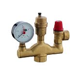 Группа безопасности котла Frap F285.06 ВР, 1х3 бара, латунь 