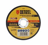 Круг отрезной Denzel WA60TBF металл, 125х1.6х22.2 мм, 12250 rpm, 73763