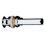 Донный клапан Frap F66-2 с переливом, хром
