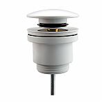 Донный клапан Frap F62-6 с переливом и без, автомат, хром