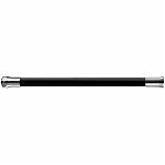 Излив для смесителя Frap F7270 гибкий, 55 см, чёрный