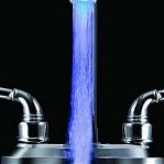 Аэратор для смесителя Frap F72-12 светодиодный, 3 цвета, хром