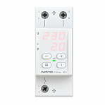 Реле напряжения с контролем тока Welrok VI-63 red