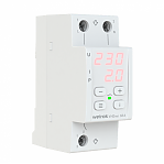 Реле напряжения с контролем тока Welrok VI-63 red