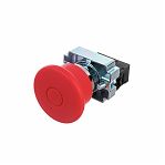 Кнопка управления Грибок LAY5-BT42 аварийная с фиксацией IEK BBG80-BT-K04