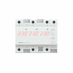 Реле напряжения Welrok D6-40 red, трехфазное, с красной индикацией