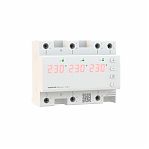 Реле напряжения Welrok D6-40 red, трехфазное, с красной индикацией