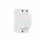 Реле напряжения с контролем тока Welrok VI-50 red, с красной индикацией