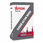 Сухой бетон Русеан, М-400, высокопрочный, для строительства, 40 кг