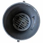 Печь отопительная Kraft Буржуйка, чугун, 2 кВт, d115 мм, до 40 куб.м 