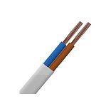 Кабель ШВВП 2х0.5 белый