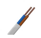 Кабель ШВВП 2х0.5 белый