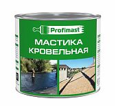Мастика Profimast битумная, кровельная, гербицидная добавка, 2 л, 1.8 кг