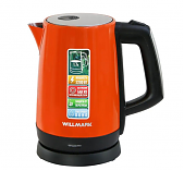 Чайник электрический WILLMARK WEK-1758S 1.7 л, 2.2 кВт, оранжевый
