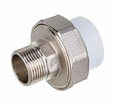 Муфта полипропиленовая разъемная 32х3/4" НР белая