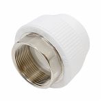 Муфта комбинированная 40х1.1/2" ВР белая