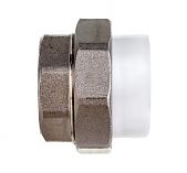 Муфта ПП разъёмная 40х1.1/2" ВР белая PA20021