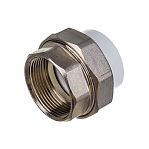 Муфта ПП разъёмная 40х1.1/2" ВР белая PA20021