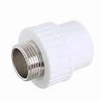 Муфта комбинированная Frap 25х1" НР белая F112.2506 PPR 