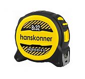 Рулетка Hanskonner 8 м 32 мм HK2010-05-8-32