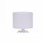 Светильник настольный Leek LE TL JULIE 02 WHITE GREY с абажуром, Е14, белый с серым