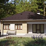Металлочерепица Металл-Профиль 1180х2600 мм для кровли,  коричневая