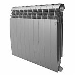 Радиатор Royal Thermo BiLiner 500, Silver Satin - 10 секций, биметалл, настенная установка