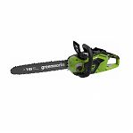 Пила цепная аккумуляторная Greenworks GD40CS18K4 40В 1акк 4.0 Ah+з.у.