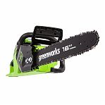 Пила цепная аккумуляторная Greenworks GD40CS18K4 40В 1акк 4.0 Ah+з.у.