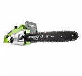 Пила цепная электрическая Greenworks GCS1840, 1,8 кВт, 40 см