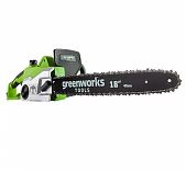 Пила цепная Greenworks GCS2046 электрическая, 2,0 кВт, 45 см