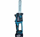 Пила аккумуляторная Kross 21V-12 Blue, бесщеточный двигатель, 2 акк. х 4,0 Ah+з.у.