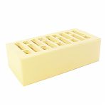 Кирпич лицевой Слоновая кость полуторный 250х120х88 мм/1,4НФ/м-150 168 шт/под
