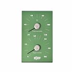 Набор аксессуаров для бани 212F OXY-M Dark Green-4, ушат 5 л, черпак 0.2 л, термогигрометр, песочные часы
