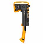 Топор универсальный Fiskars X18 кованый, столярно-плотницкий, нескользящее покрытие