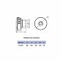 Оголовок с фильтром Era KIV d100-130 мм пластик, пенополиэтилен KIV125